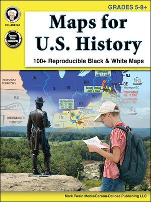 cover image of Maps for U.S. History, Grades 5--8